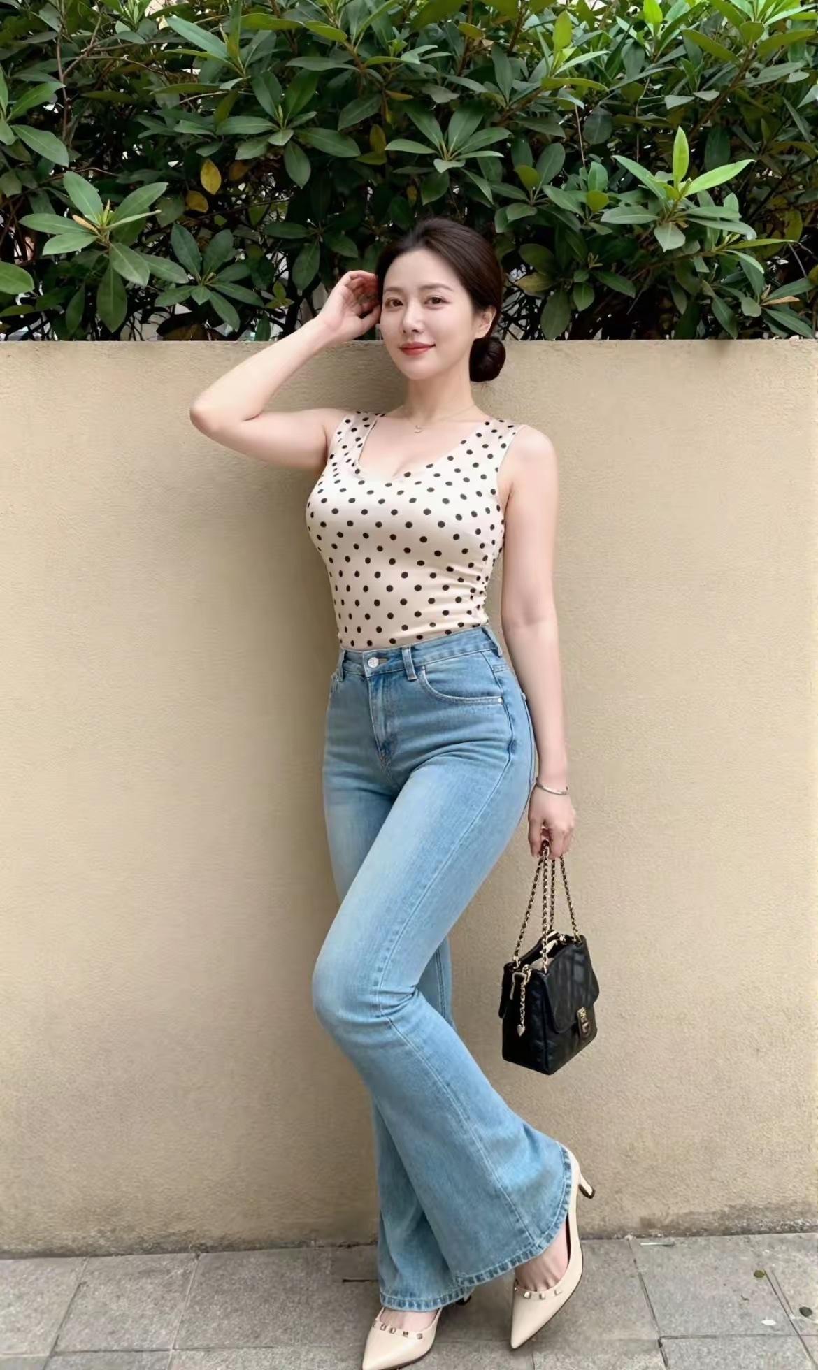 美人赋

素衣轻掩玉容娇，笑靥盈盈似春潮；
语若珠玑落玉盘，一颦一笑尽妖娆。
清