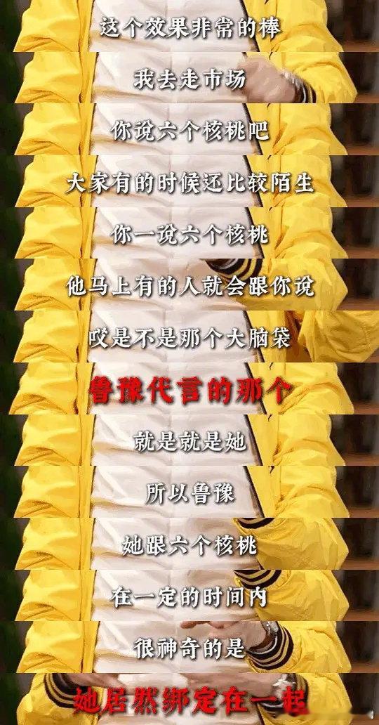 鲁豫脑袋大 梅婷是花瓶 郎朗效果差 六个核桃品牌方谈代言人选择：鲁豫脑袋那么大，