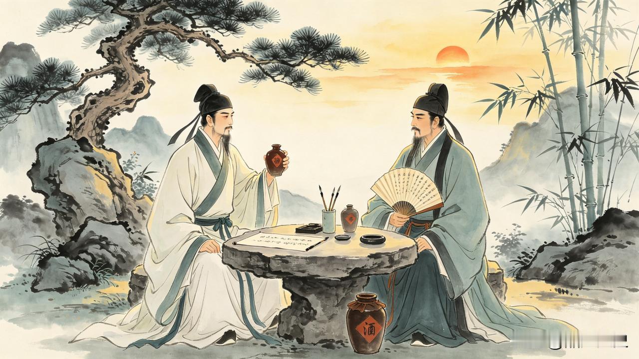 李白天马行空、浪漫洒脱，写诗气势磅礴，自带仙气，是独一无二的诗仙。
苏轼则是世间