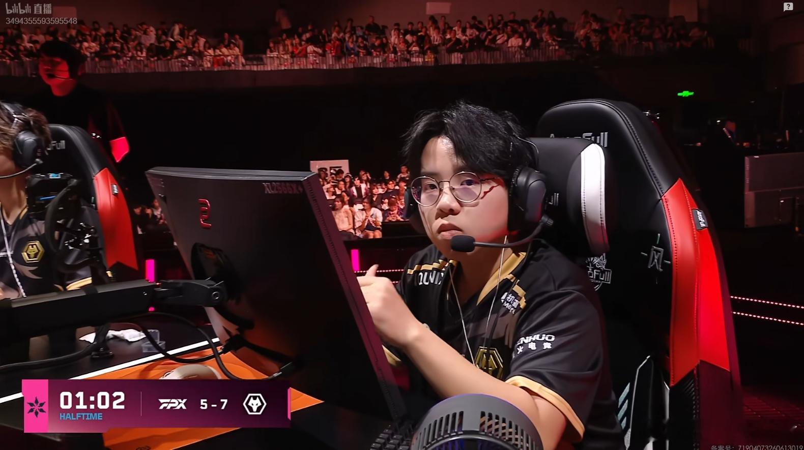 2026VCT CN第二赛段 | FPX 1-0 WOL上半场FPX 5:7 W