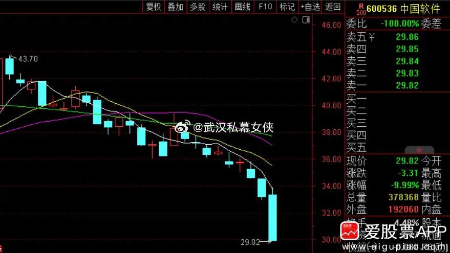 中国软件出利空了，公司收到财政部《行政处罚决定书》，因在政府采购活动中与其他供应