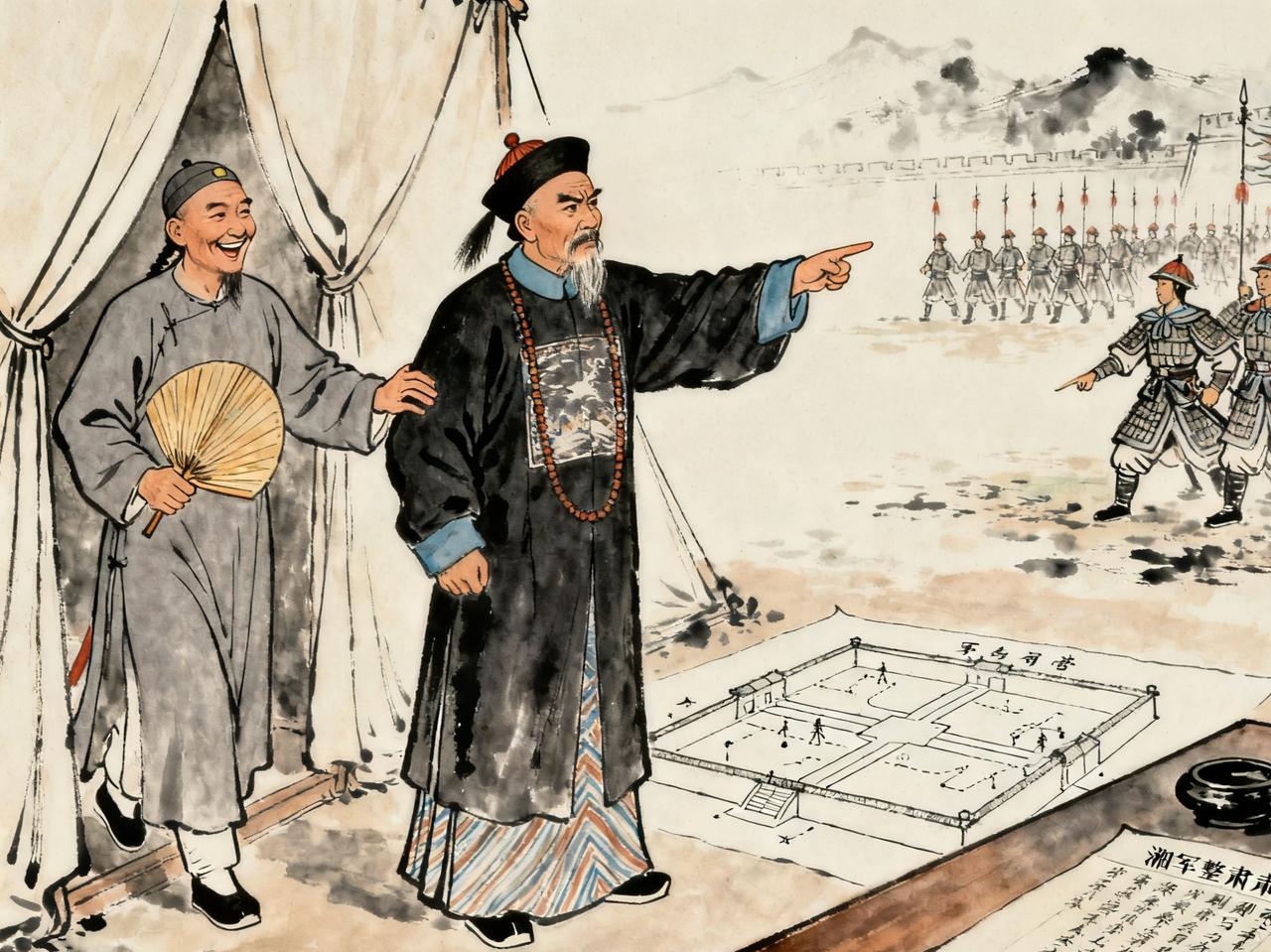 清廷寄以厚望的江南江北大营 比曾国藩湘军差在哪里
1853年，太平军打下南京，改