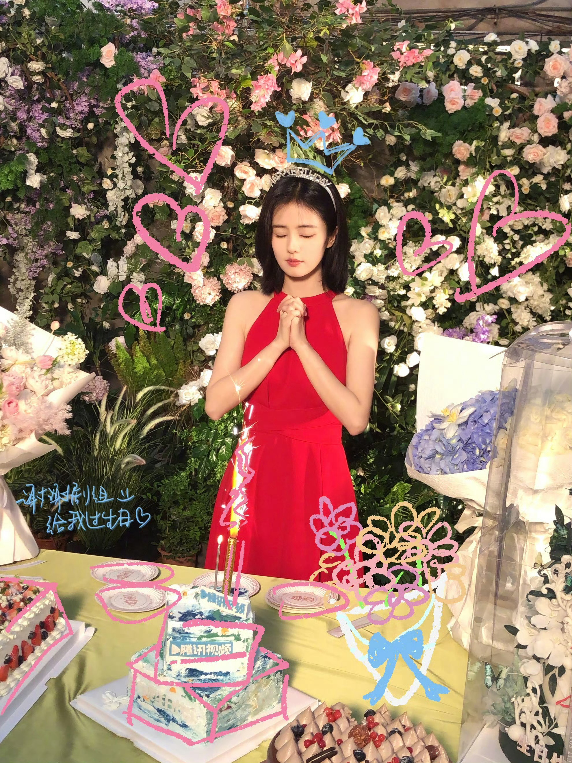 白鹿10月要和王韵娜说再见了韵娜韵娜快快来[吹风车]白鹿开到荼蘼10月杀青白鹿[