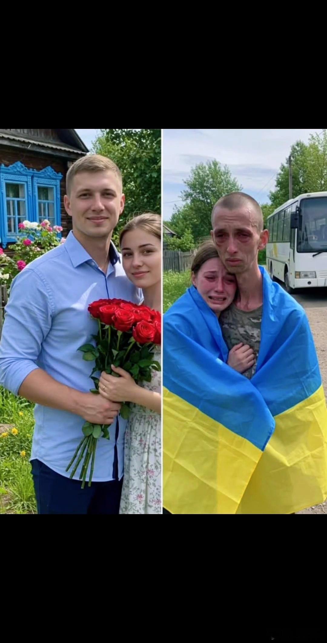 她等了 730 天，只为再次牵起他的手2022 年 3 月他被俘，经历了两年的酷