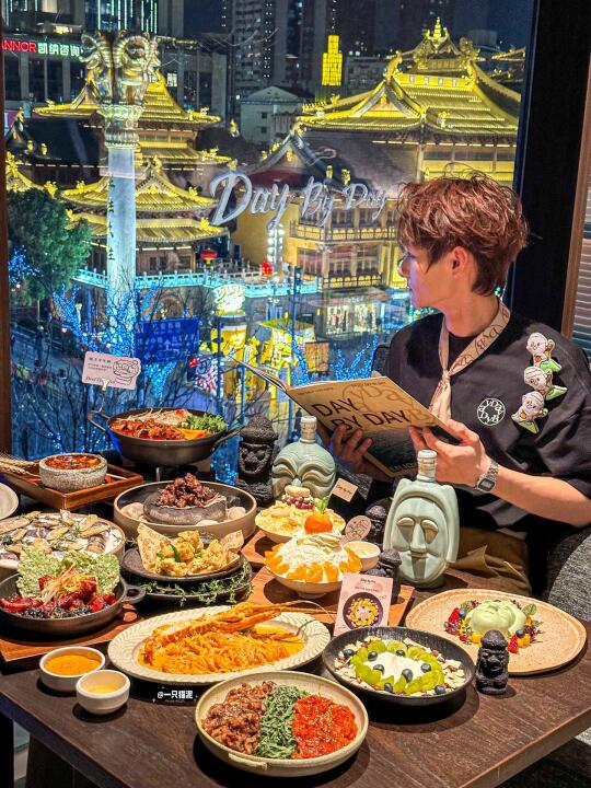 上海静安寺！新开的漂亮饭！济州岛同款！