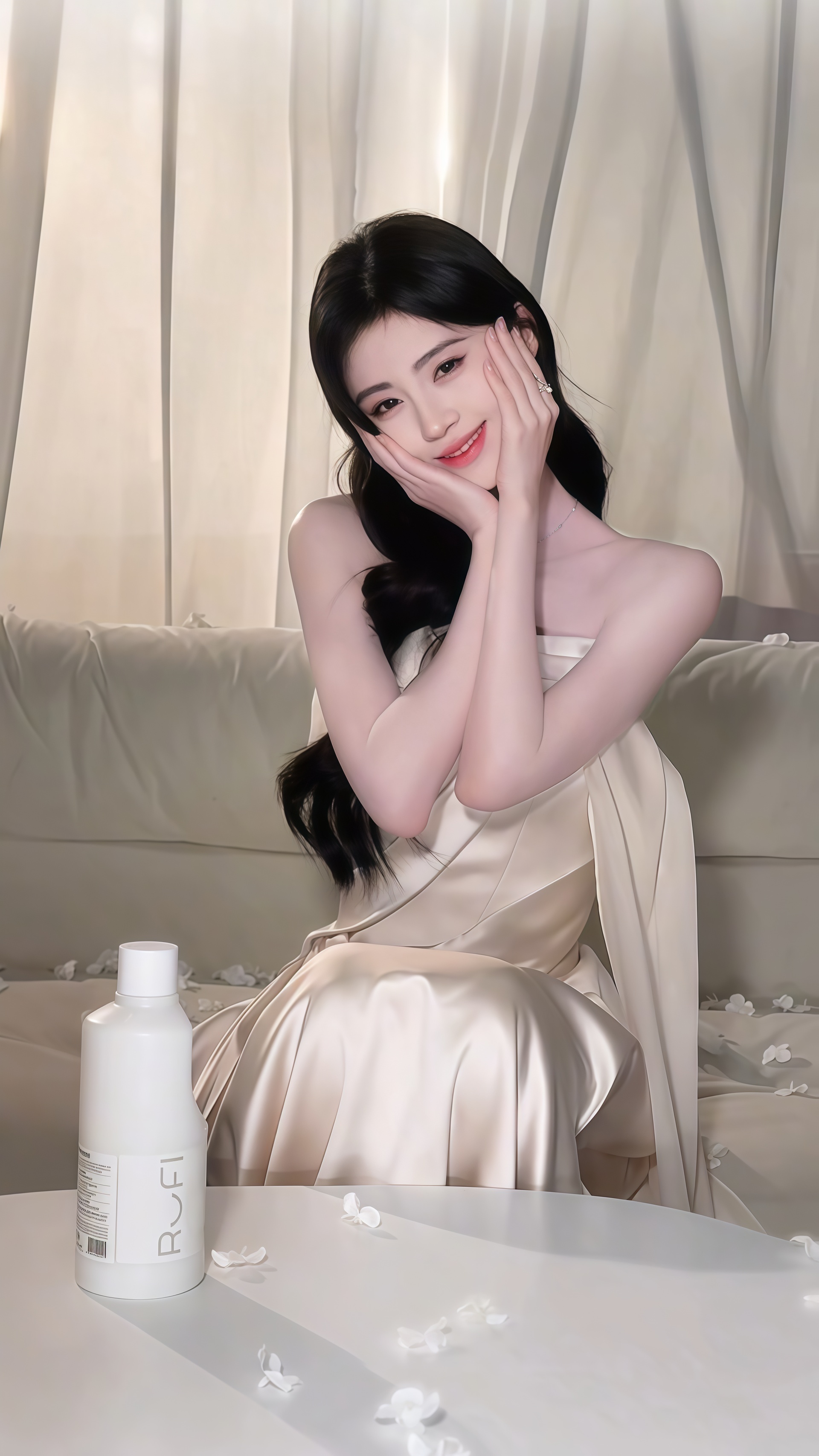好美鞠婧祎RUFI品牌全球代言人