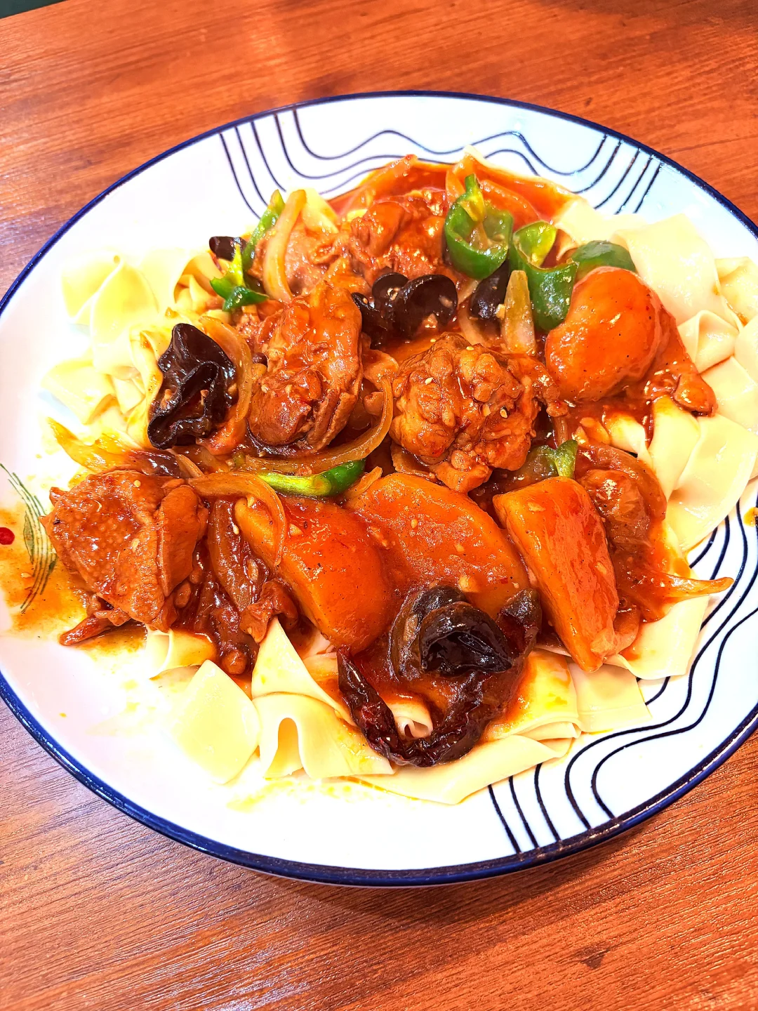 🇯🇵东京大碗宽面中的大盘鸡面天花板