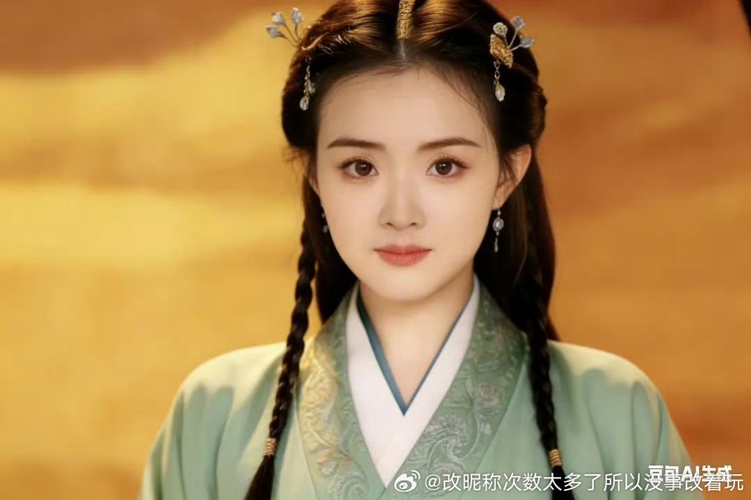 ai生成修图太幼化、五官模糊化反而没本人大气好看不过比孟（没往死里P版）那就不s