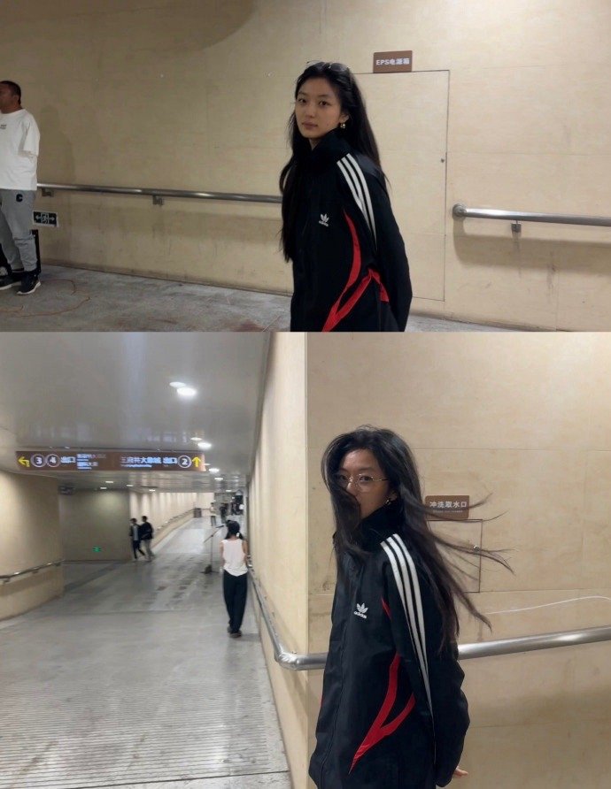 #孙千分享孙千#孙千分享plog啦！好灵动活力的小女孩[送花花]素颜➕眼镜➕运动