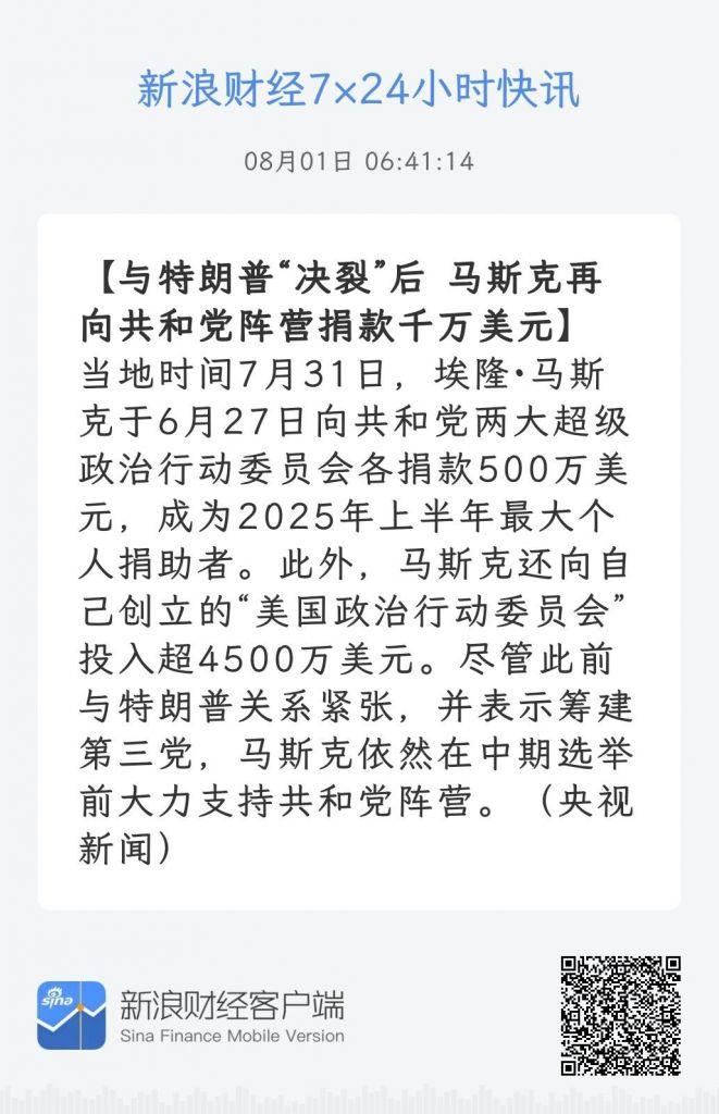 原来世界首富也是个嘴炮。

据央视新闻报道，前世界首富马斯克，在和美国总统特朗普