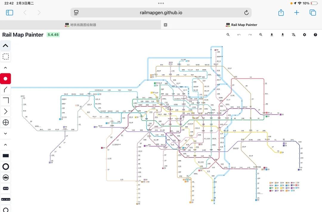 最新版的海口地铁图。
仅为个人娱乐，不具参考价值，不为官方意见轨道交通 城市交通