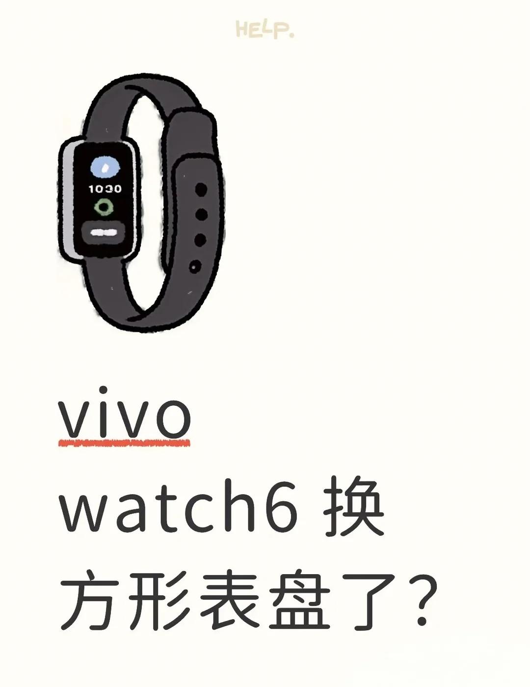 vivo watch6 换方形表盘了？
vivo vivo全家桶