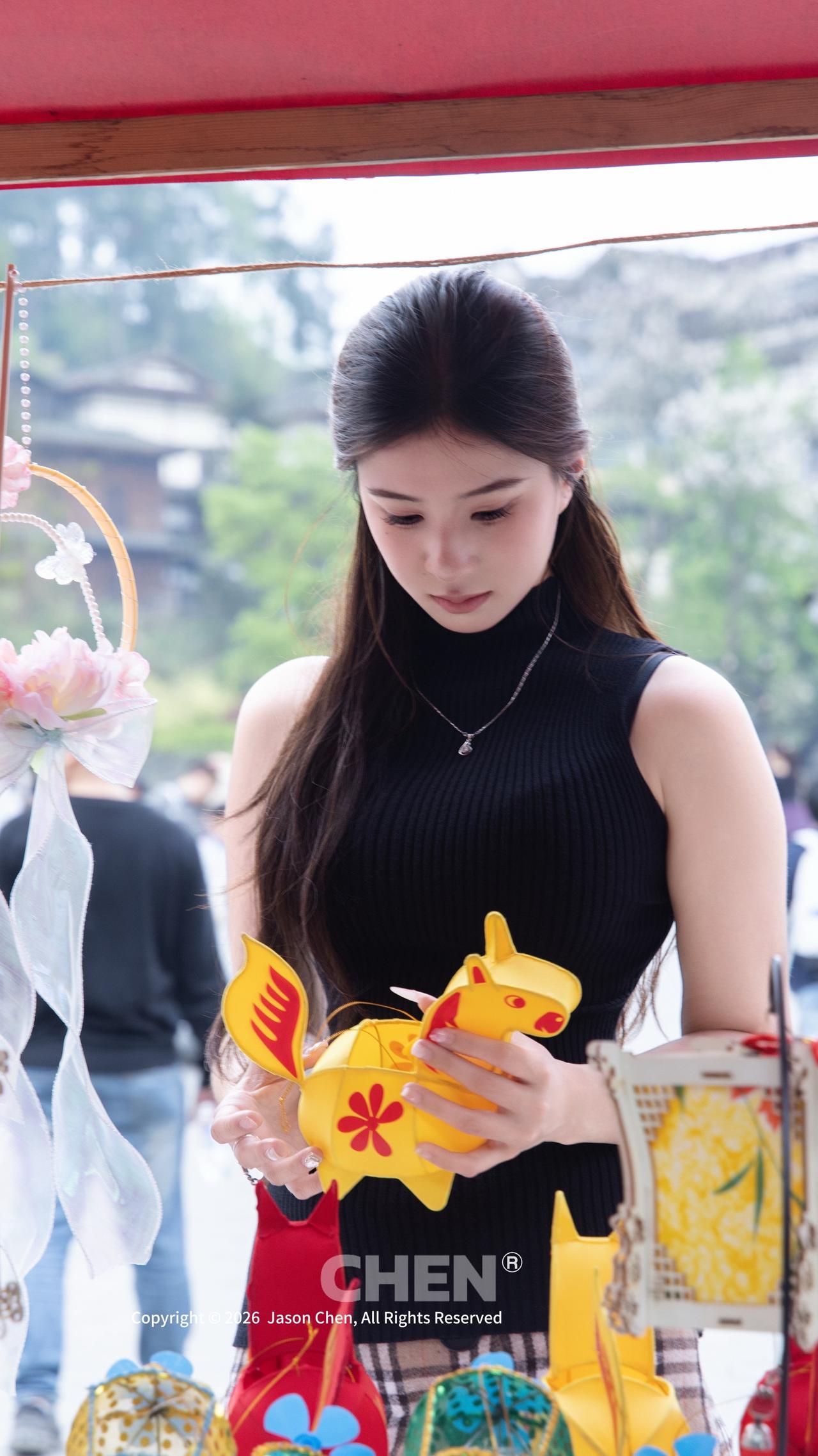 漂亮女孩抓拍人像摄影