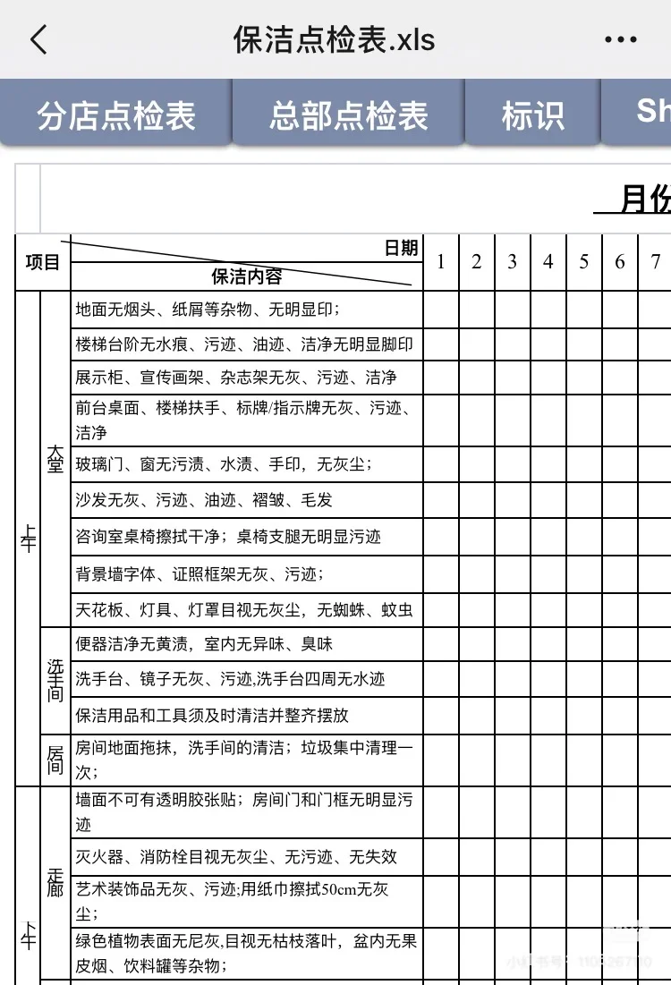 行政安排好每日保洁工作流程，投诉能少些