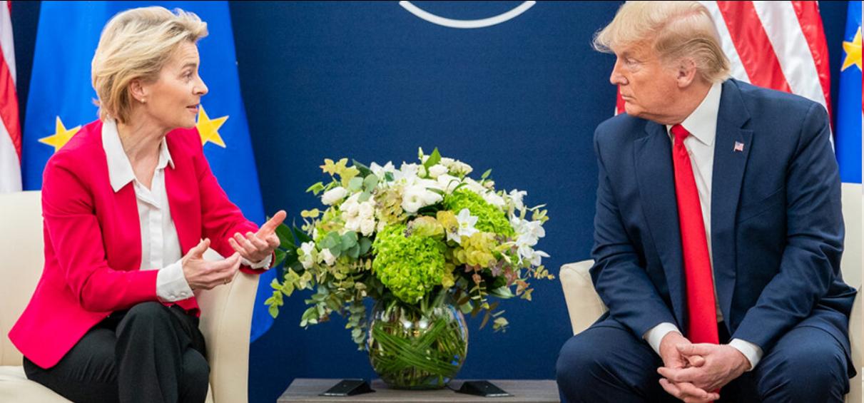 欧盟又“软”了，在反制美国关税的关键节点上，再次选择了退缩与妥协。美欧关税谈判已