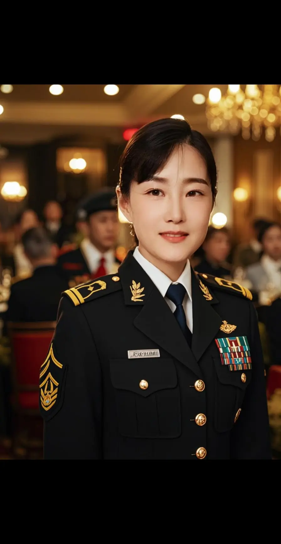 AI军人英姿