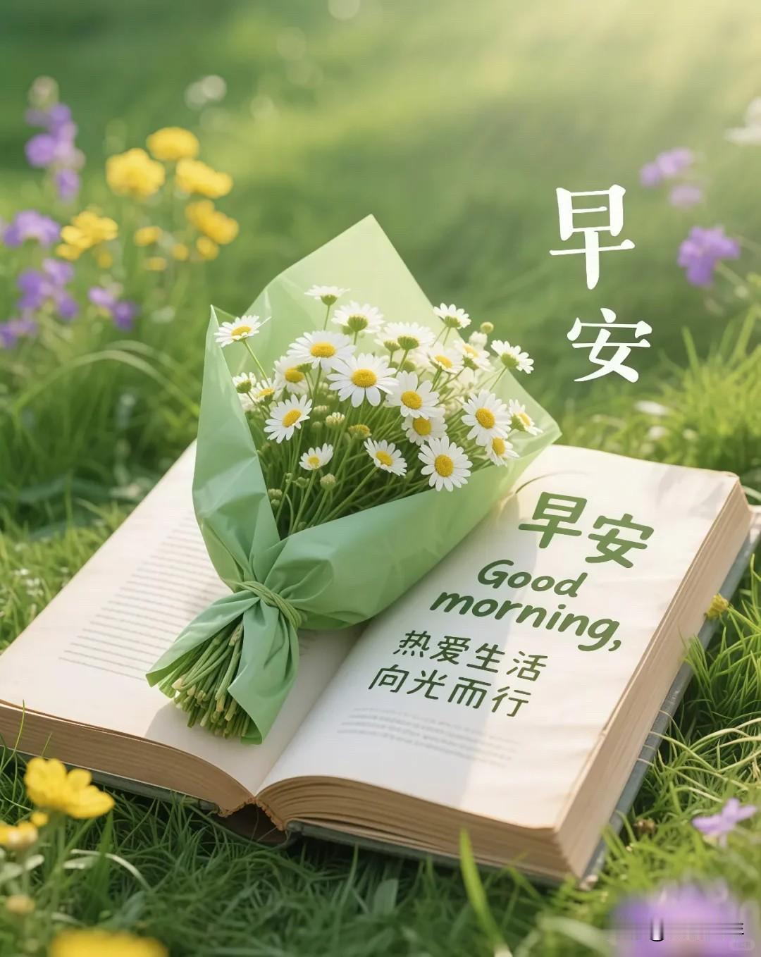 早安，Good morning，热爱生活，向光而行。🌻🌼🌺