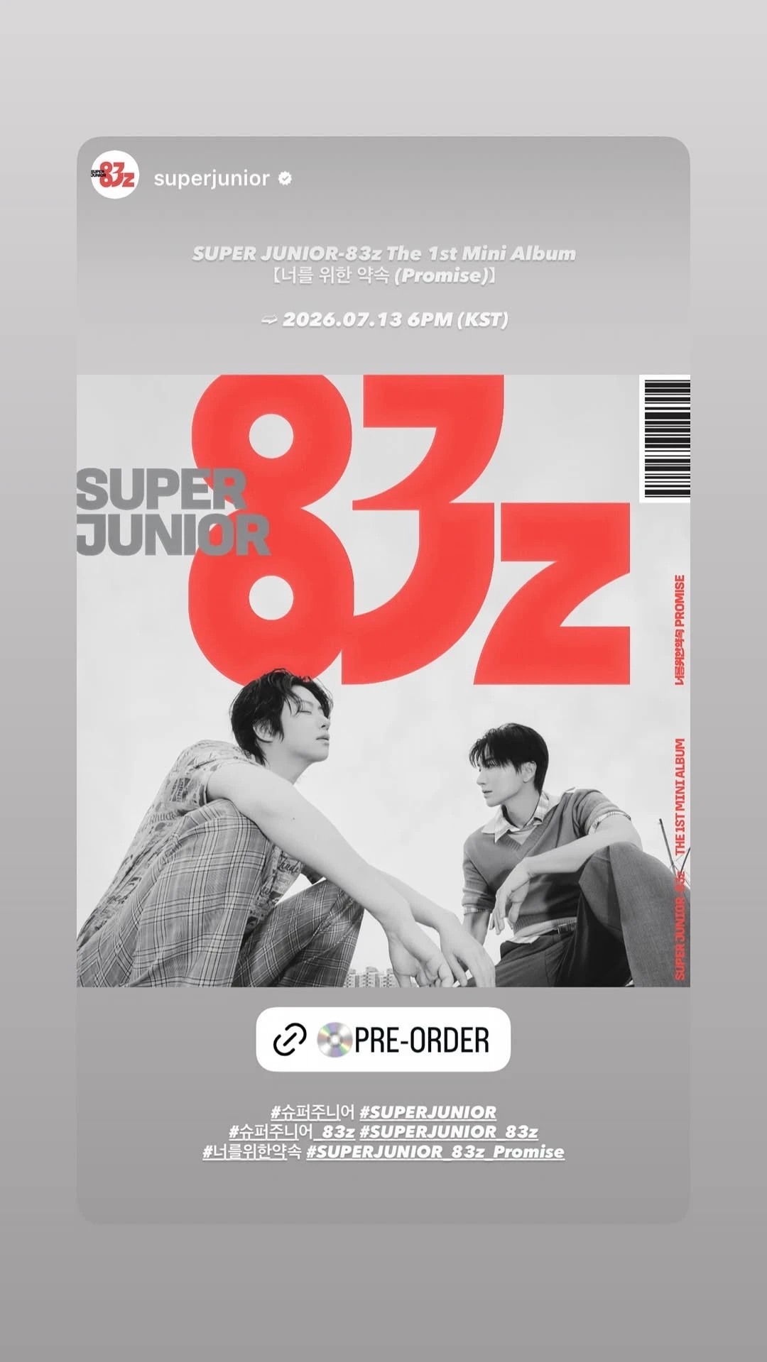83z The 1st Mini Album！