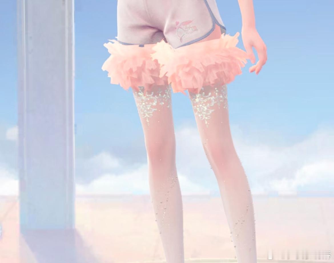 这个袜子是卡bug了嘛…不过这样又是另外一种风格了