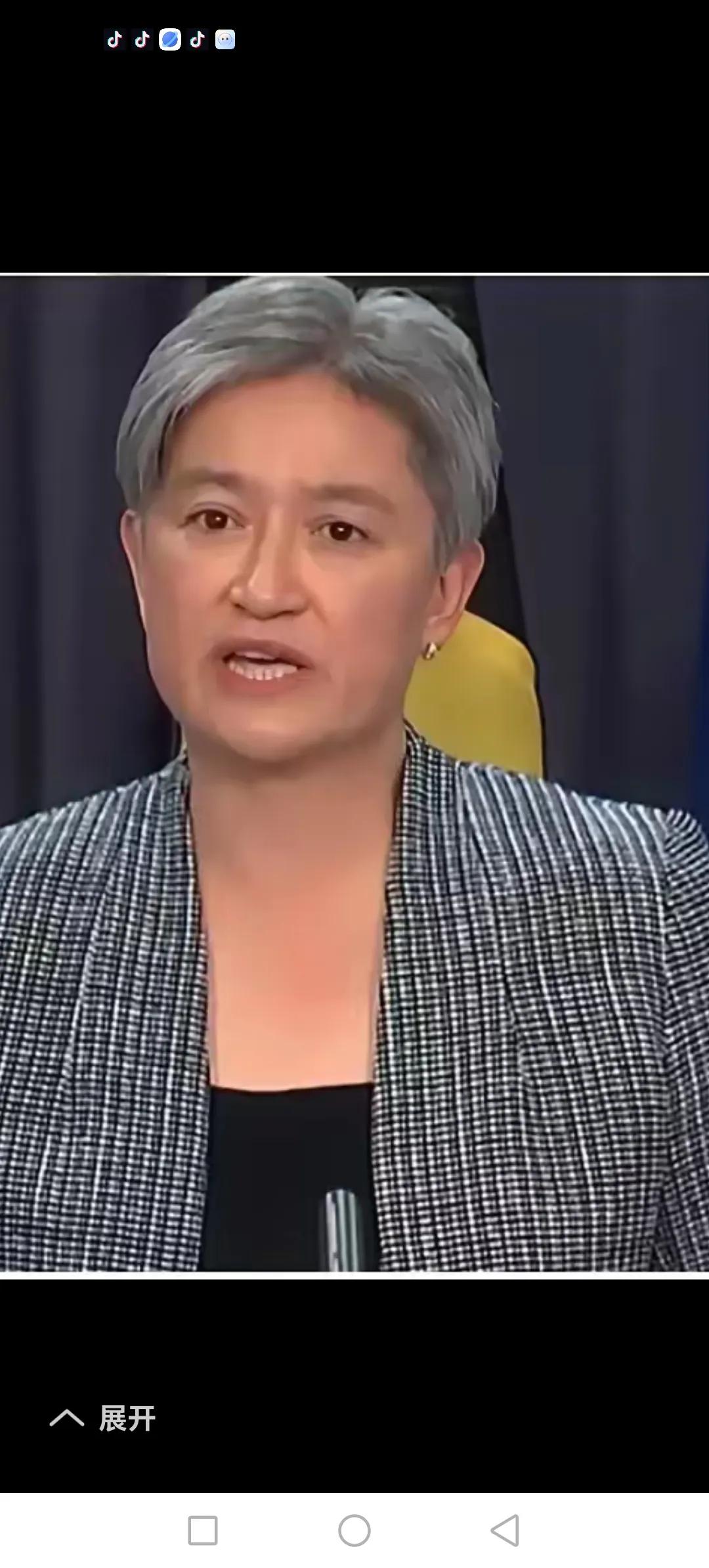 澳大利亚外长黄英贤，成澳大利亚安东尼.阿尔尼巴斯此任政府对华极不友好的之一。
 