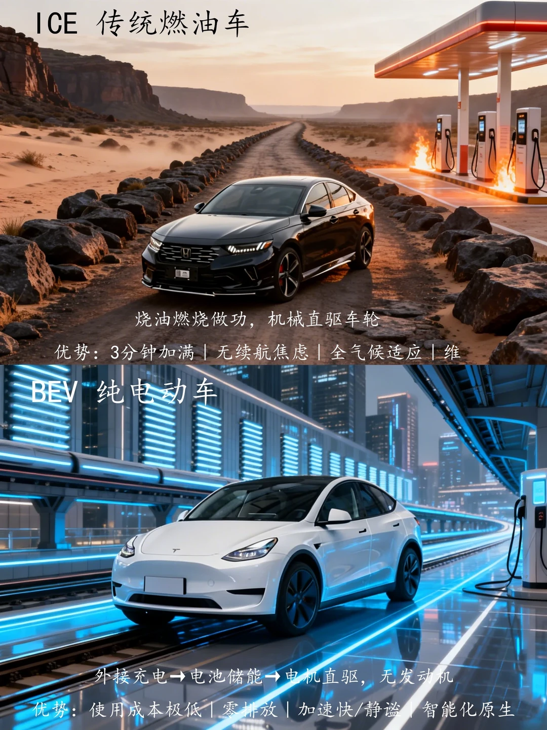 买车必看🔥油车/电车/混动到底怎么选？