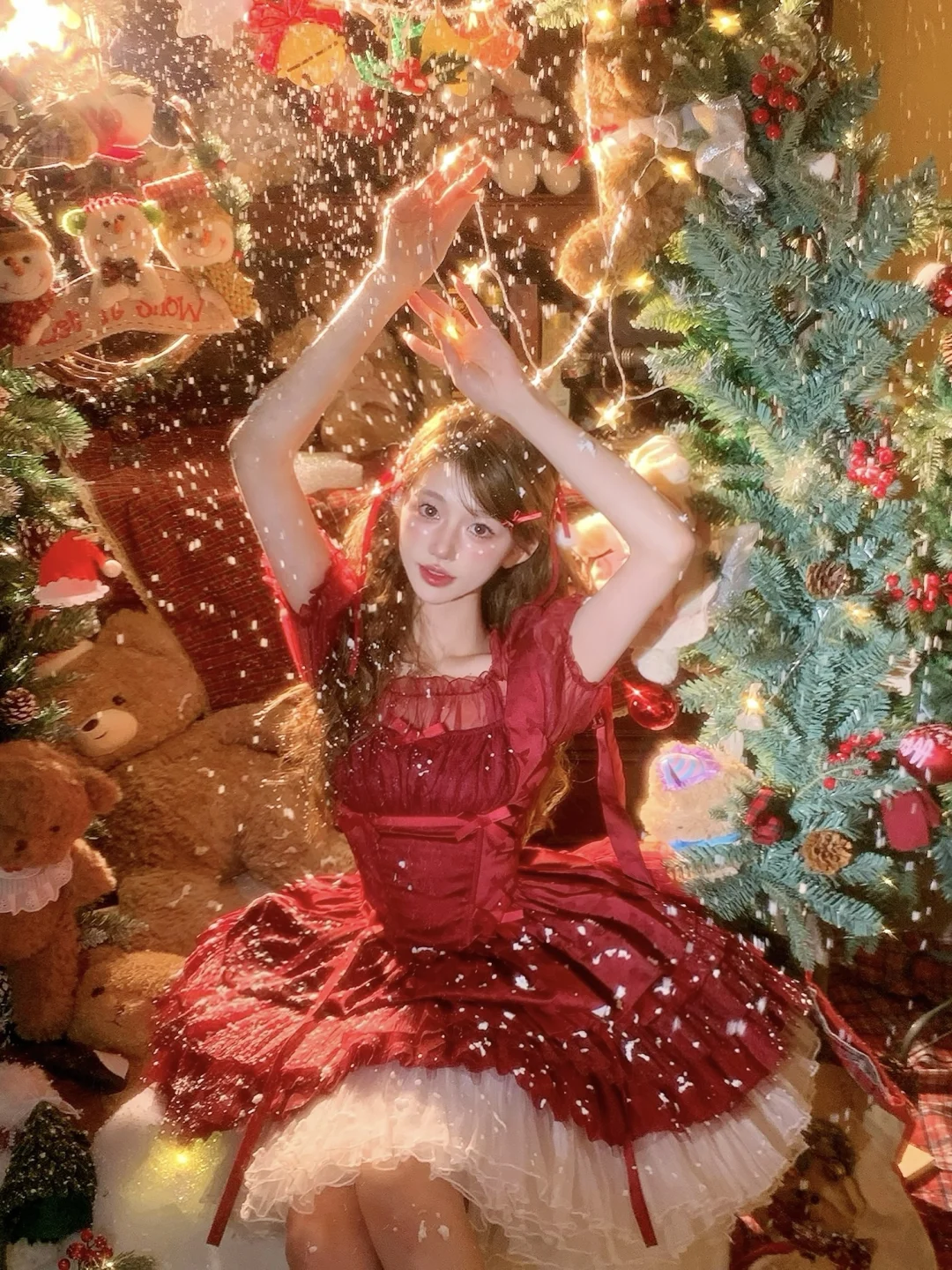 好多人都在问这组圣诞写真哪里拍！