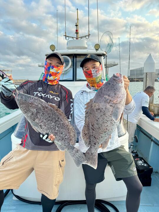 冲绳海钓圆梦，解锁蓝瓜子石斑