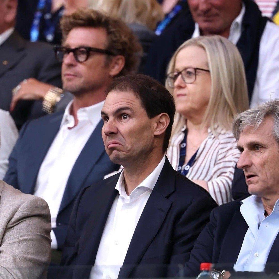 纳达尔观战澳网决赛 红土之王空降罗德·拉沃尔球场！退役15个月首度现身澳网决赛包