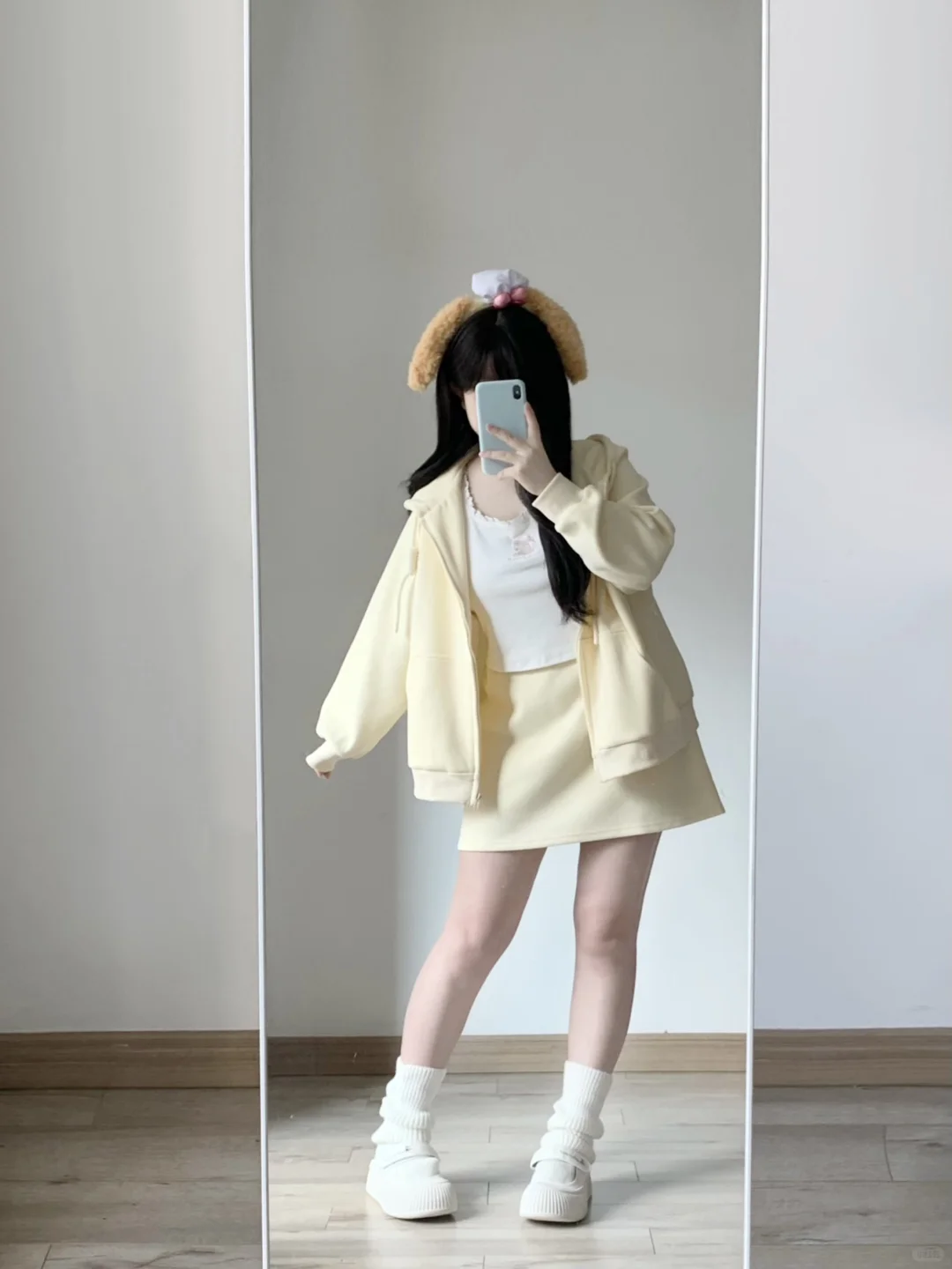 160 120｜微胖甜妹可爱奶黄包初秋🥖卫衣套装