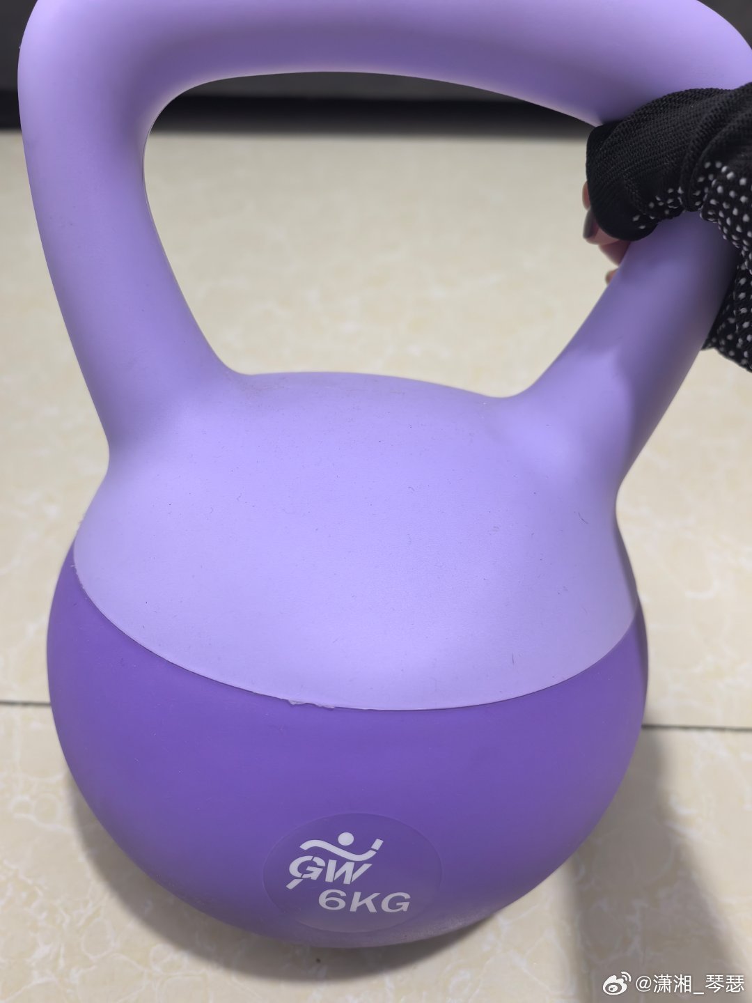 生活手记 开始恢复力量训练，6KG第一天悠着点，甩300个吧 