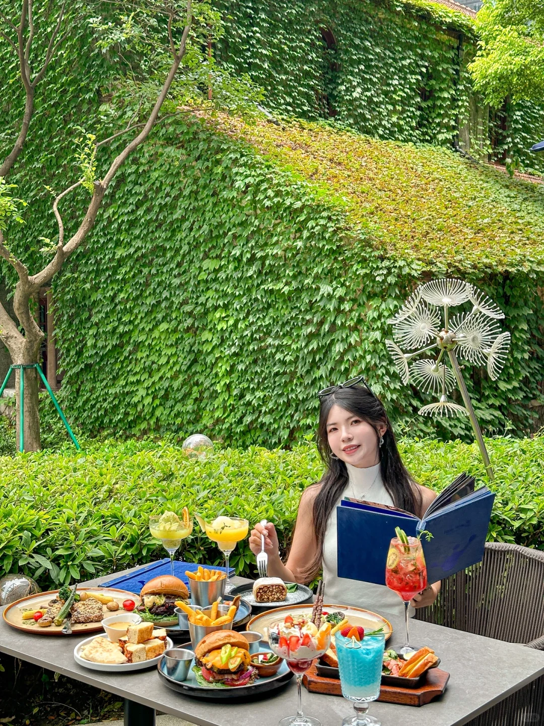 人生建议：去完这家绿意盎然🍔再离开上海！