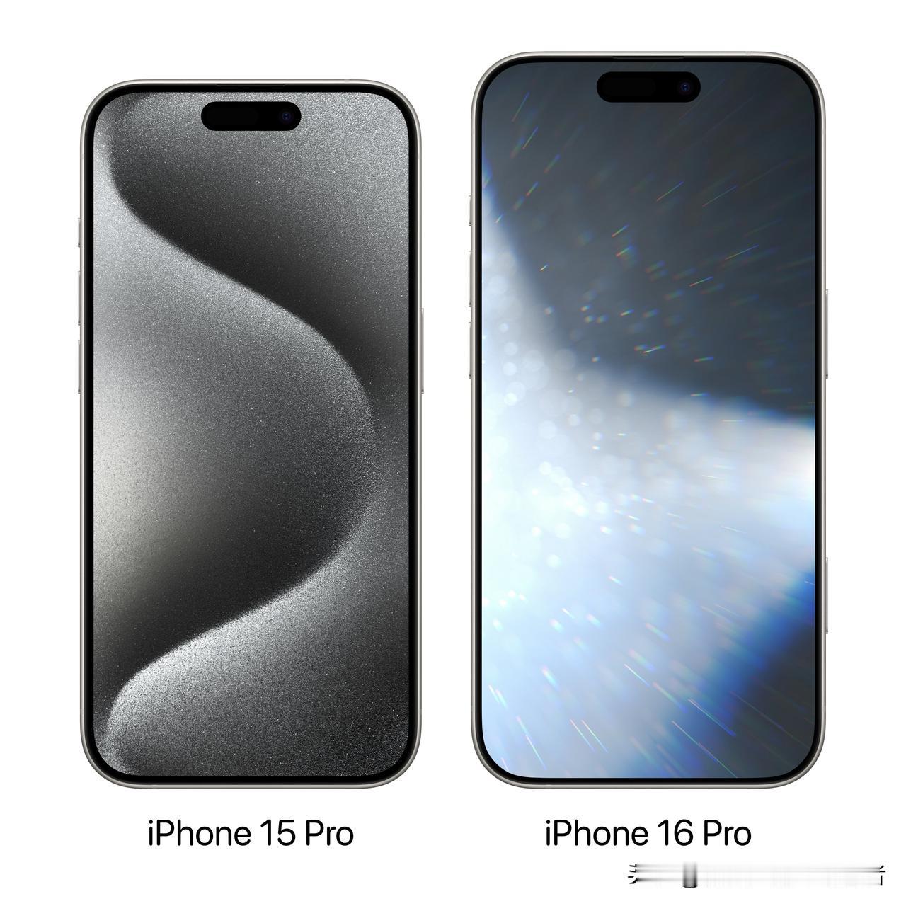 苹果iPhone 15 Pro vs. iPhone 16 Pro
今年苹果将采