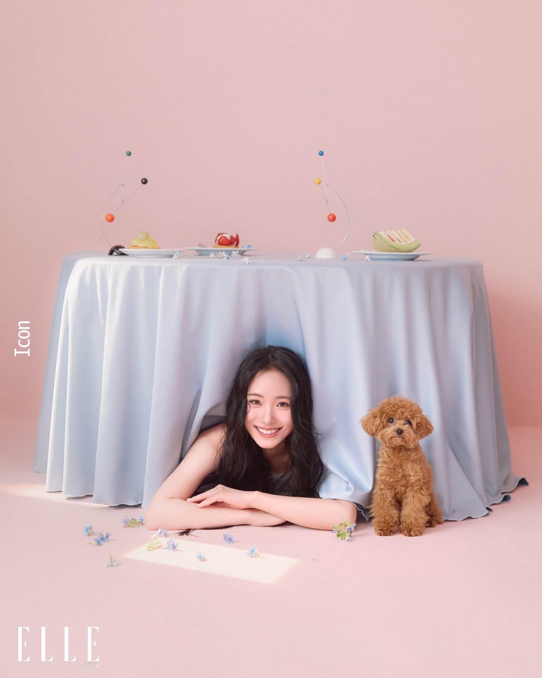 ELLE又拍了Lily许韶恩喔✨❤️🔥好青春好漂亮😍 