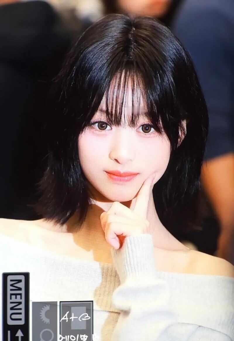 可爱的Ahyeon剪短发🥰