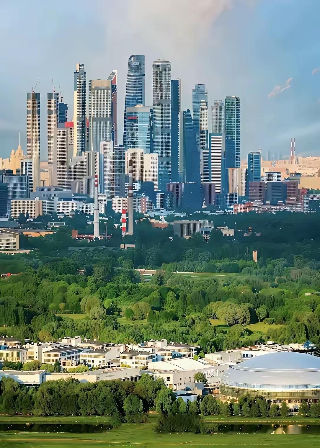 这是哪座城市，这么多的高楼大厦