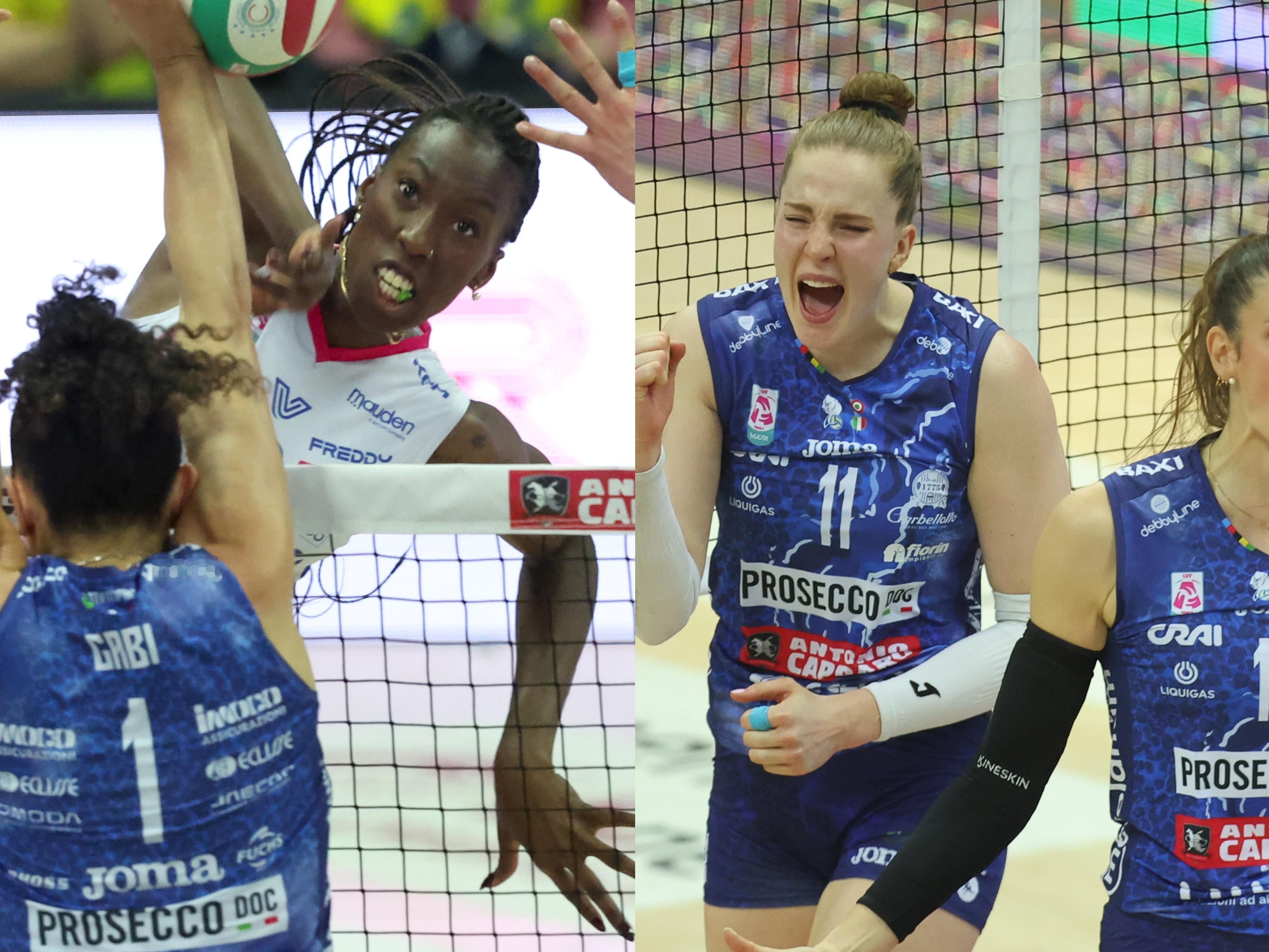 谁更强？艾格努🆚哈克【决赛前三场数据】意大利女排联赛中国女排艾格努3️⃣✅34