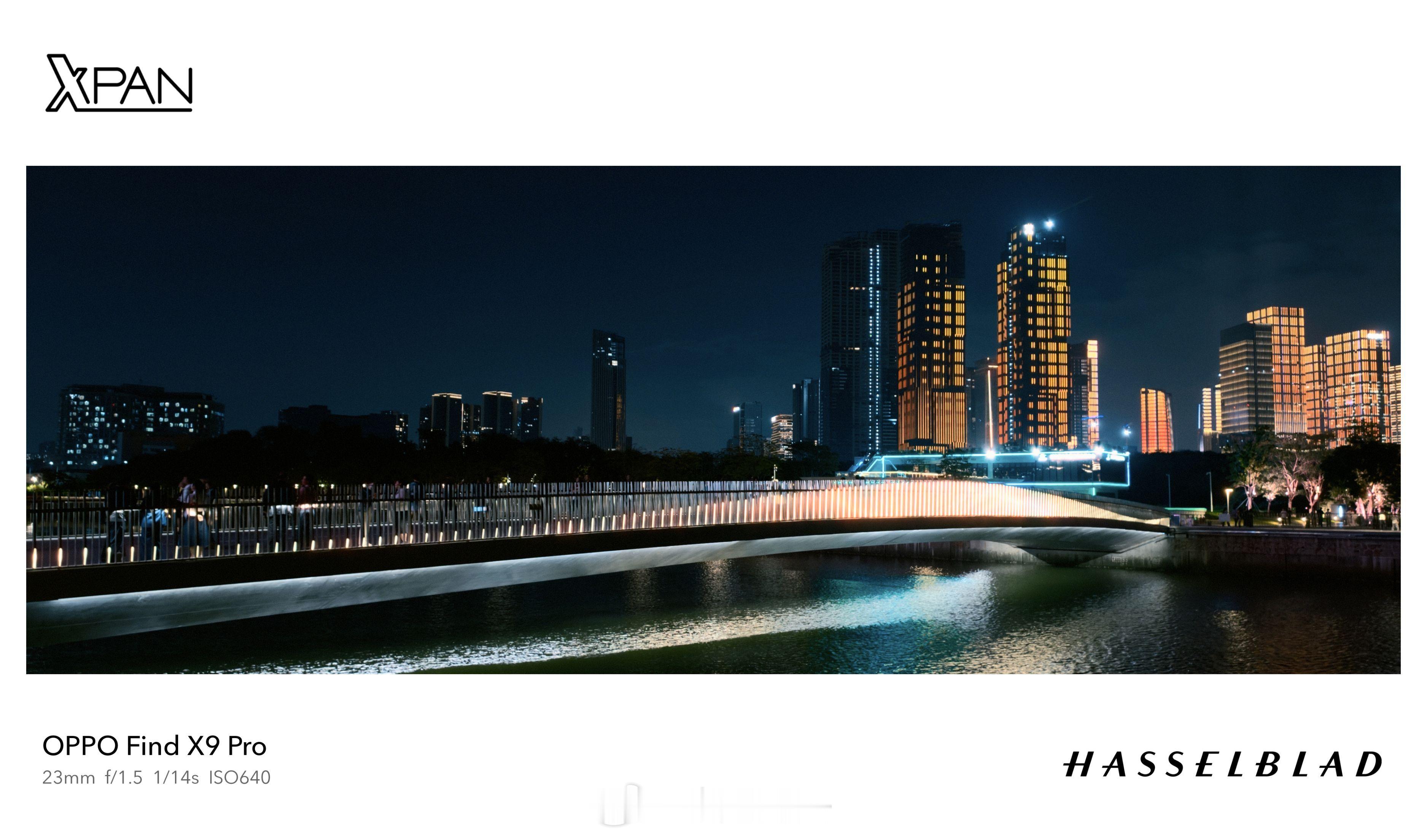 来一组OPPO Find X9 Pro哈苏XPAN模式拍的照片，图源网络，侵删。