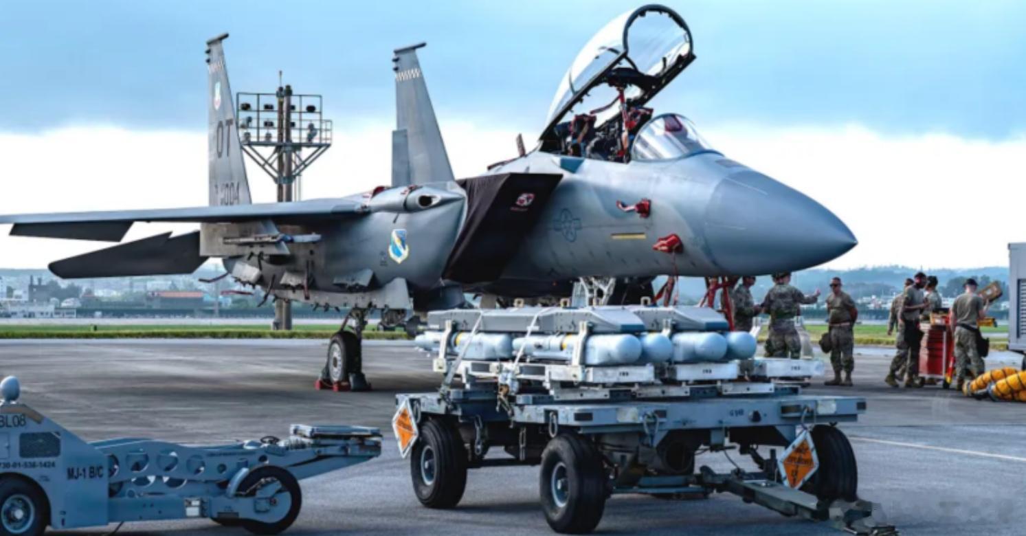 36枚炸弹精准投放，F-15EX作战部队完成对地首秀2026年7月下旬，据Mil