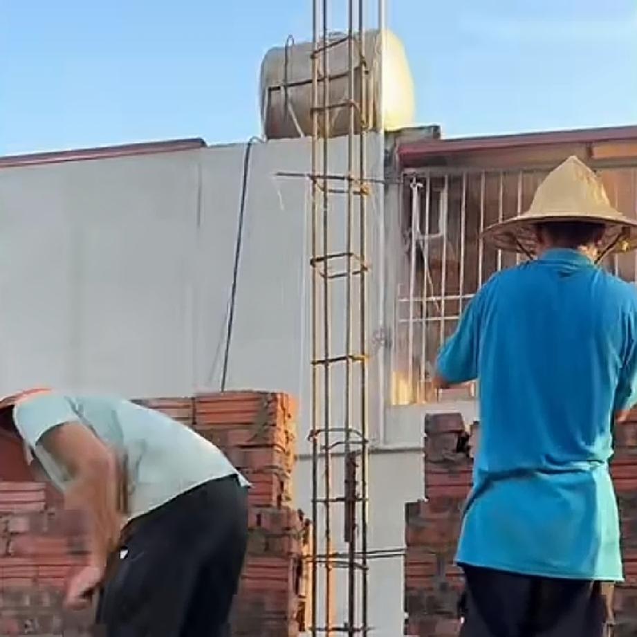 小松在越南省城安沛建民宿，他们在租的宾馆地下室里吃饭，老板这些日子想尽办法不让他