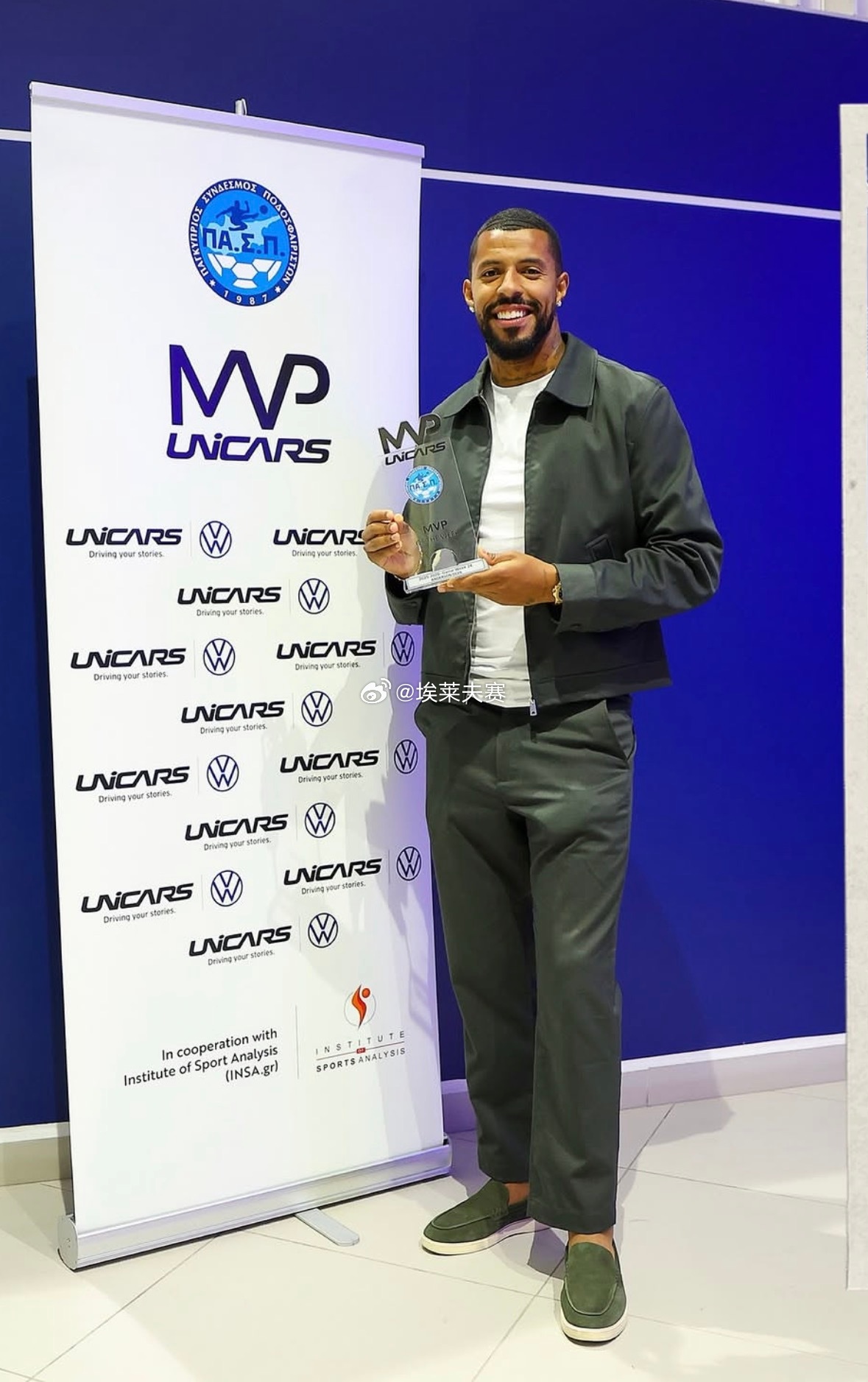 北京国安辽宁铁人vs北京国安 安德森.席尔瓦：“非常感激能獲得PASP頒發的MV