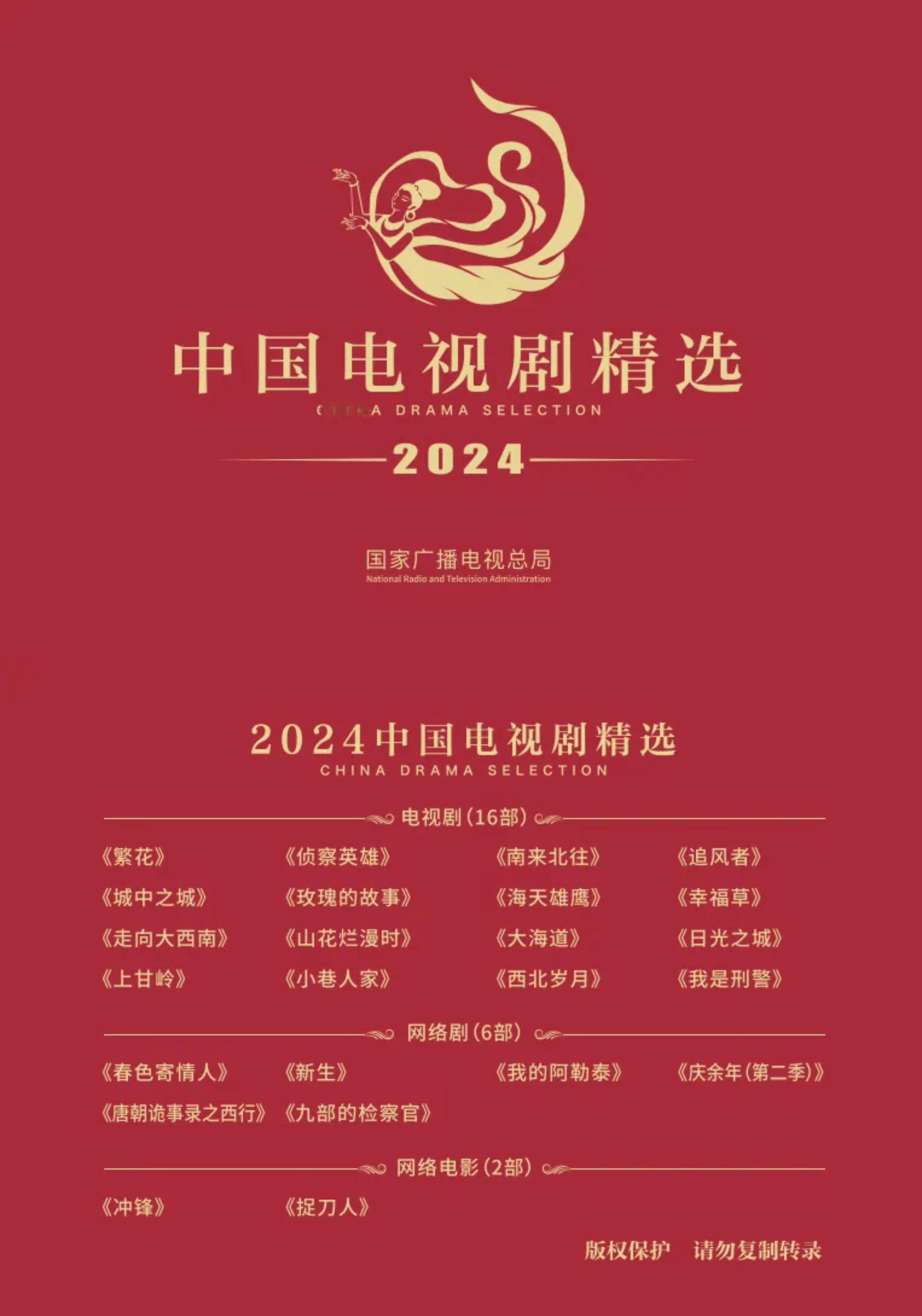 恭喜李现作品《春色寄情人》入选2024中国电视剧精选，这是李现作品继去有风的地方