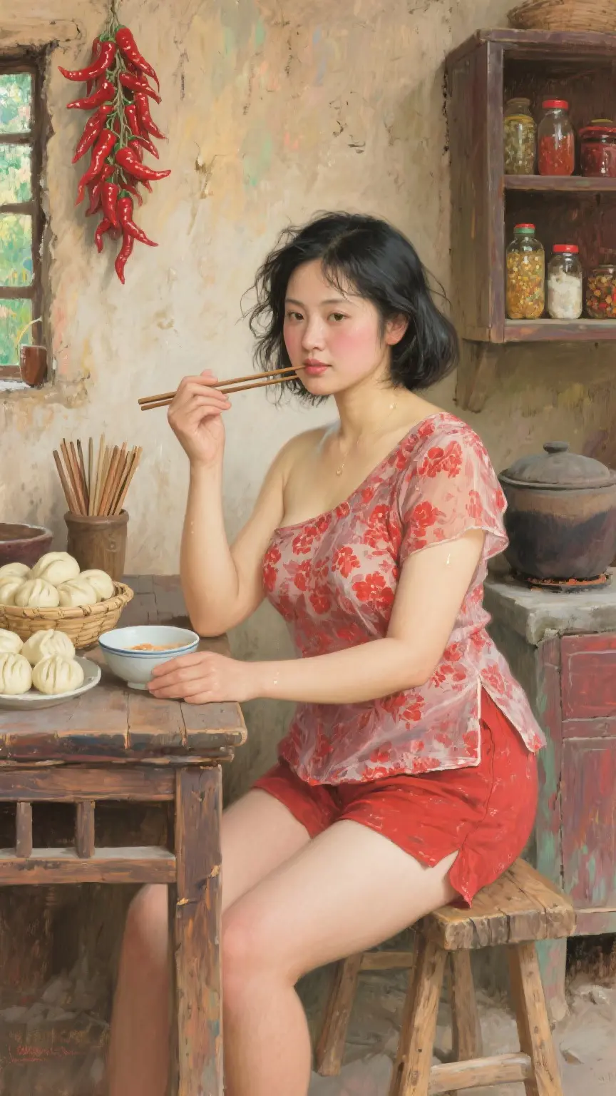 画中烟火 民以食为天吃货似神仙 轻复古