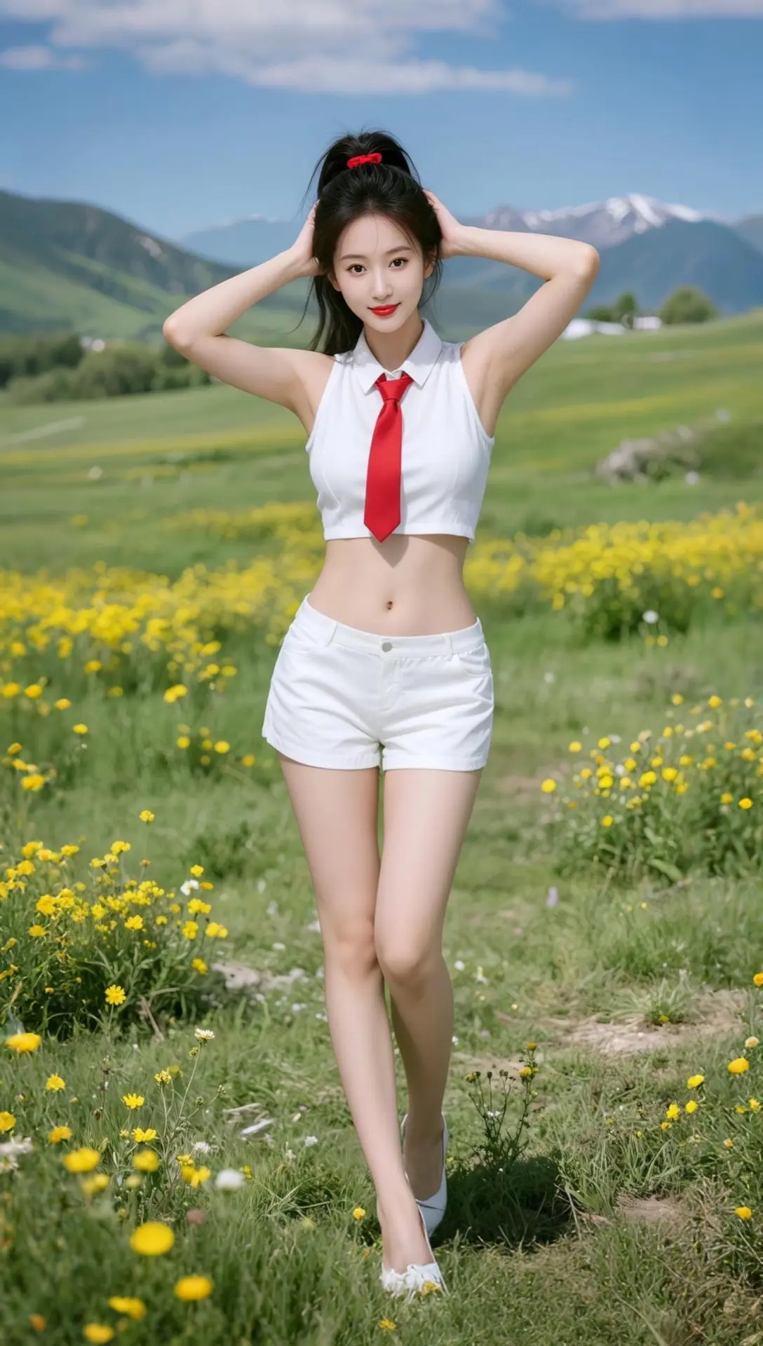 AI田园清新照 随变ai随便玩