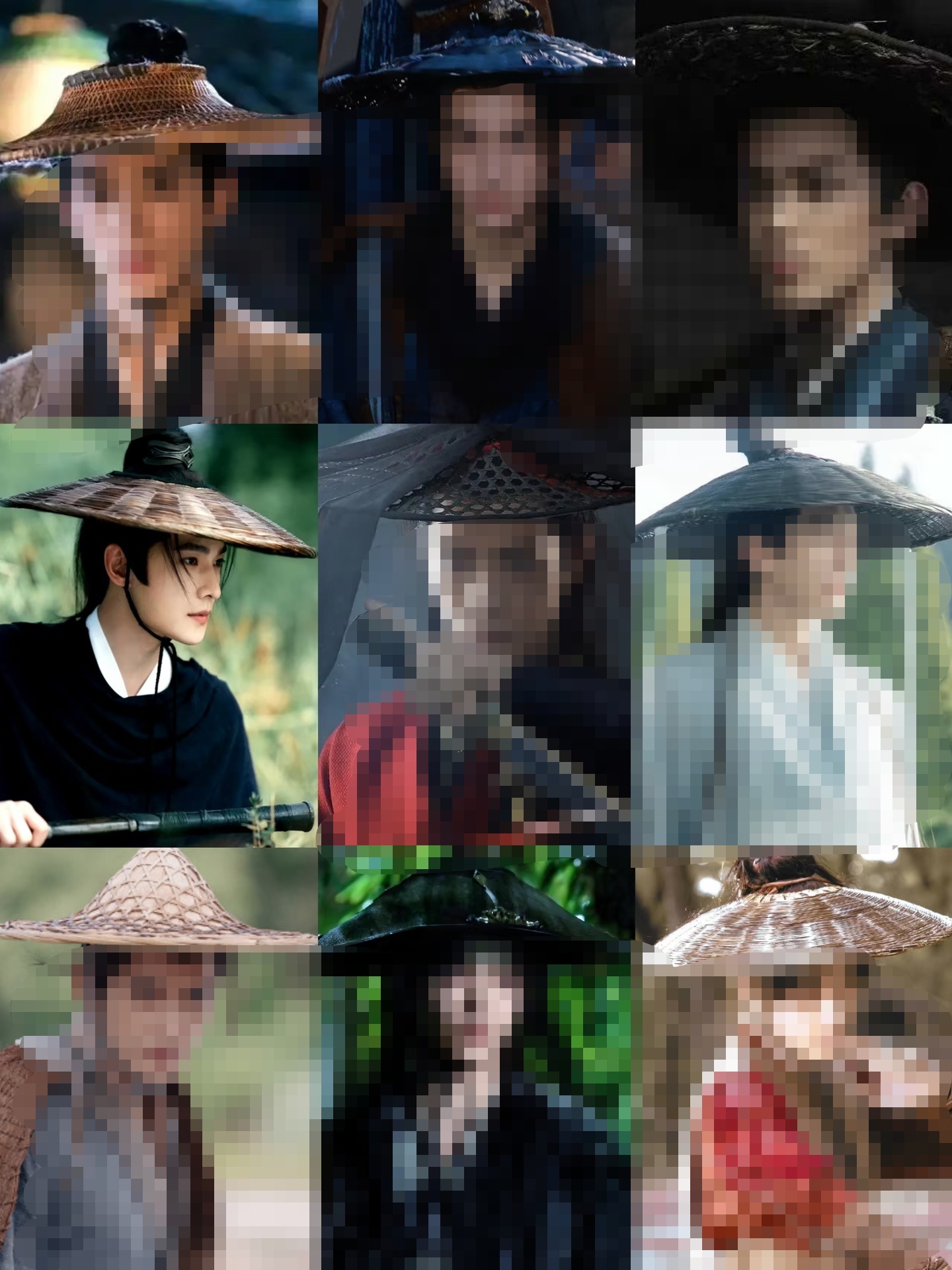 杨洋那么多斗笠造型，为什么不说像别人，偏偏说像展昭呢？必须是因为我们展昭实火，展