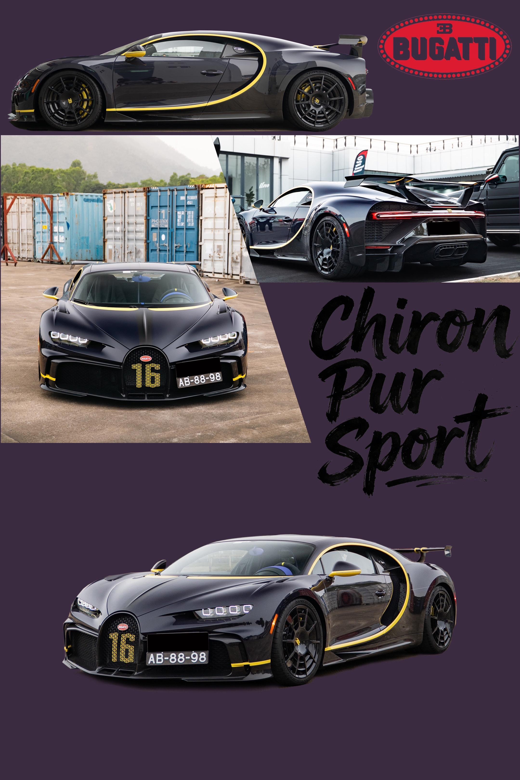 大陆唯二布加迪Chiron Pur Sport