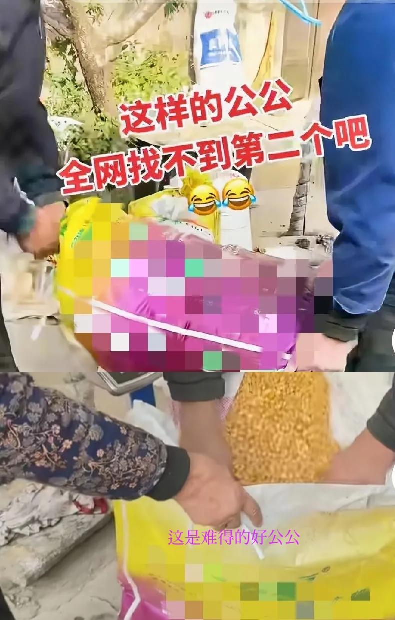 山东淄博，一名女子回家在路上看到公公在卖玉米，女子正要准备去帮忙，公公却:“你这