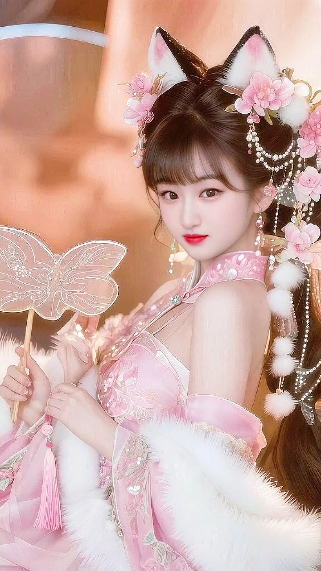 萌系古风 古风少女 古风甜妹 清纯甜美 狐妖小红娘