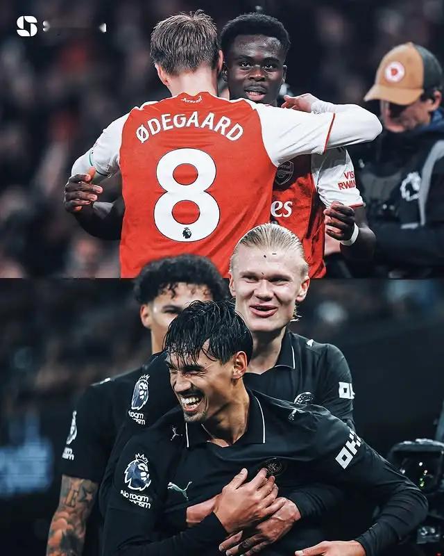 Squawka数据统计，自11月以来阿森纳与曼城在英超已打入10粒运动战进球，并