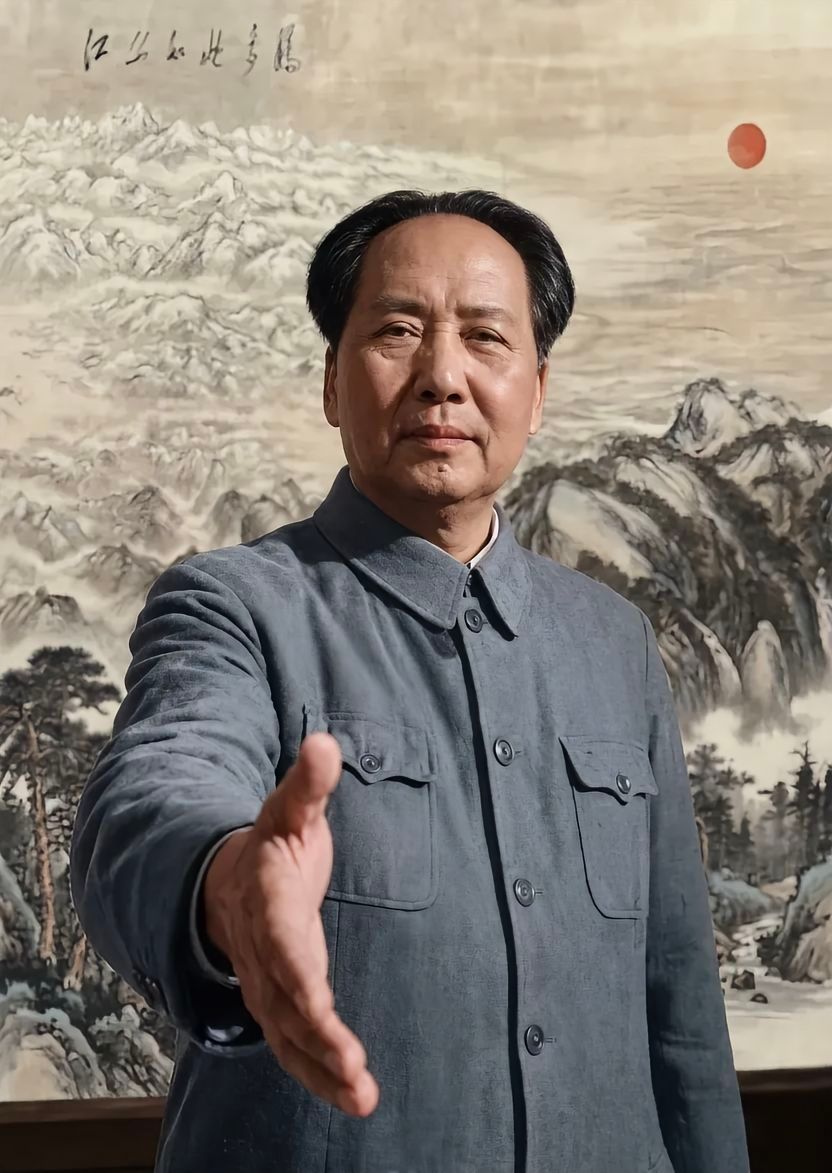 今日七一过节，打心底里感谢毛主席，带领老一辈拼出新中国，让咱们老百姓能安稳过日子