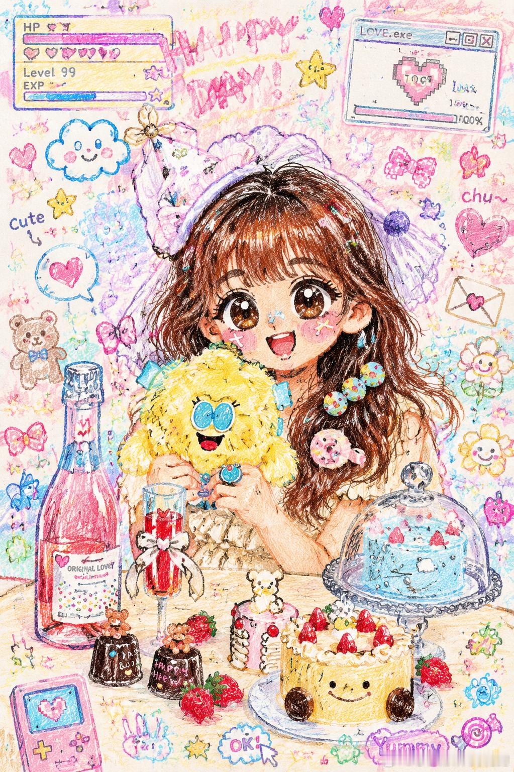㊗️本HOOHOO生日快乐一早就接到代言人的电话☎️了这个蛋糕也深得我心我的生日
